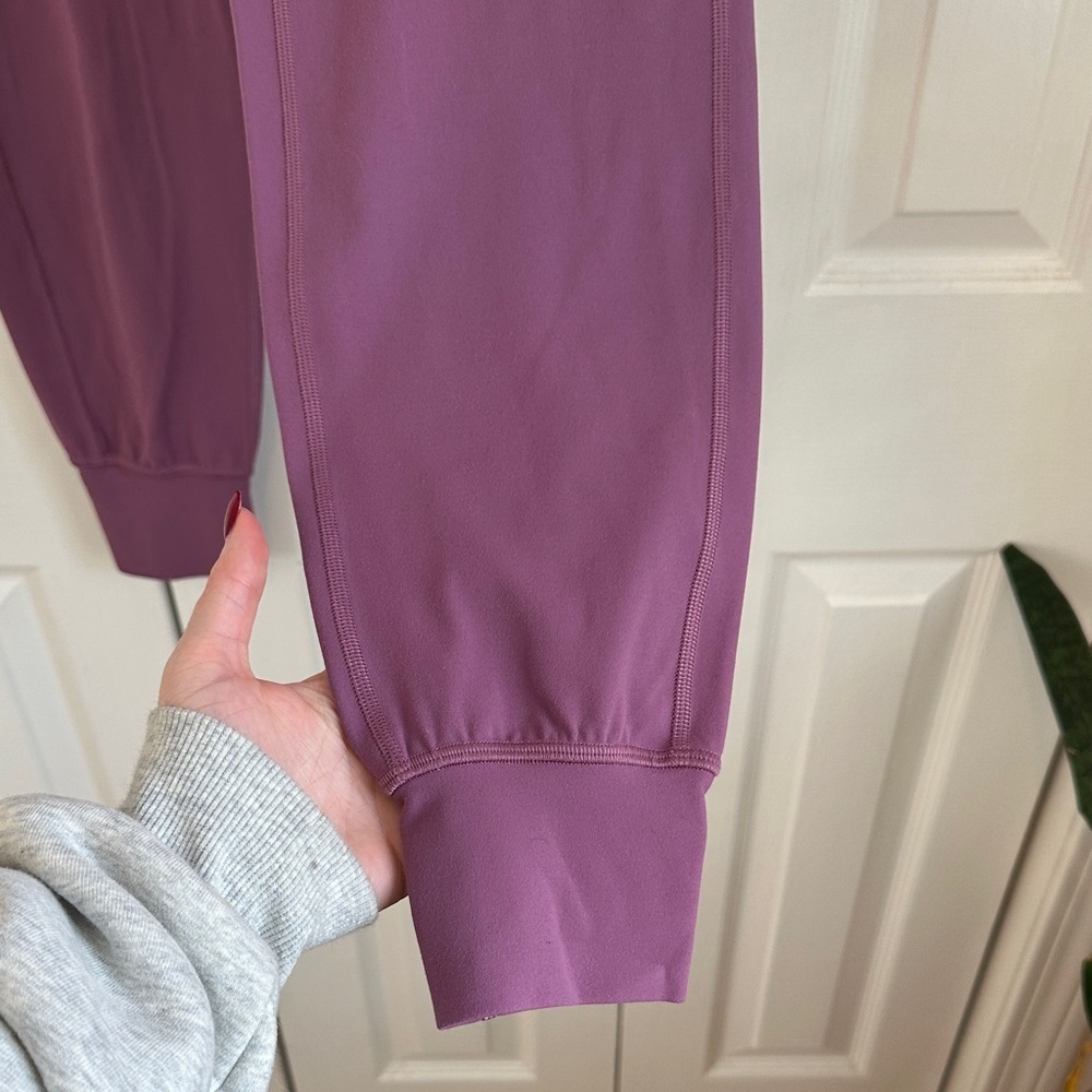 Lululemon Align High Rise Joggers Size 2 Plum Purple - Picture 4 of 10